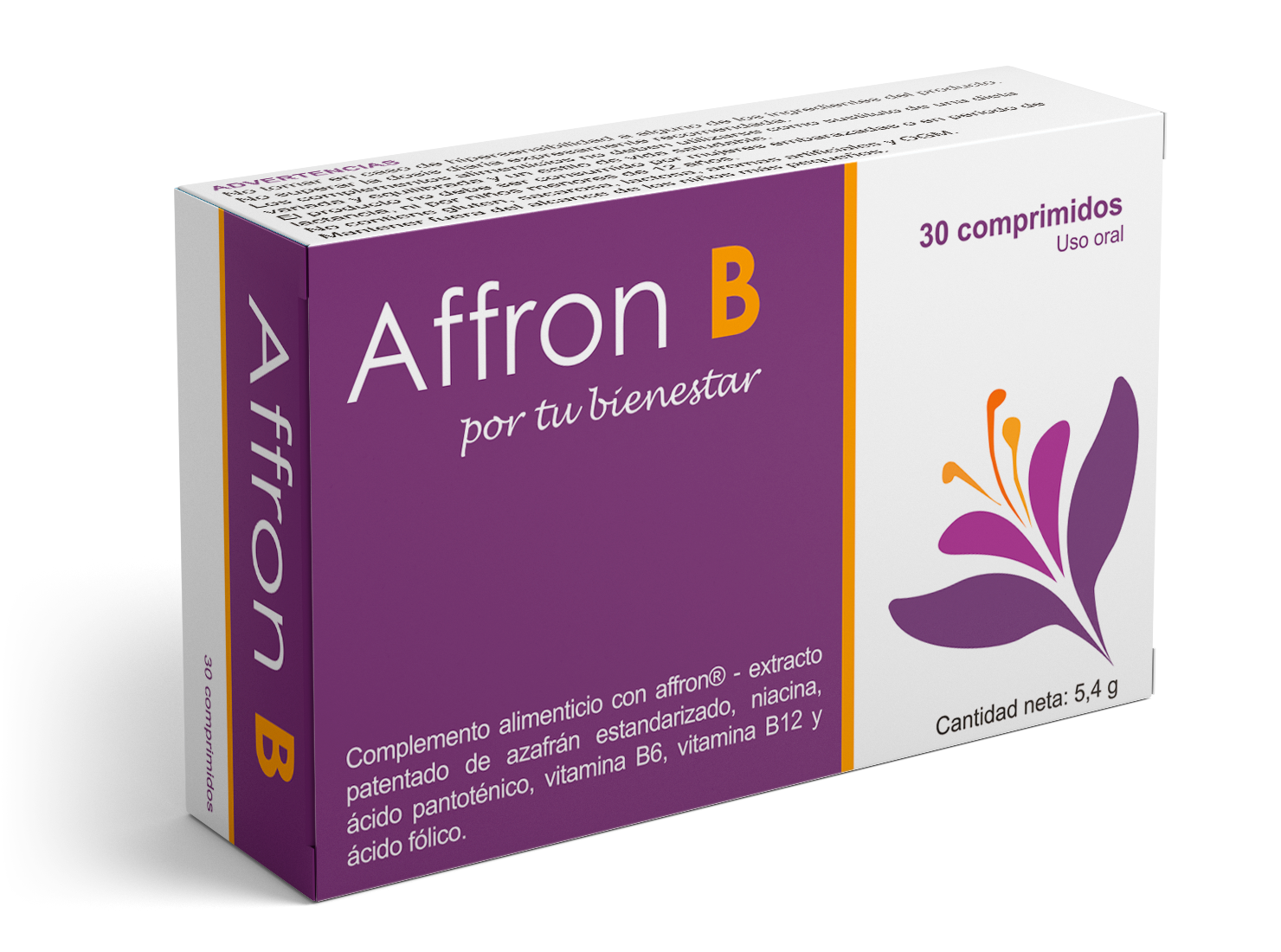 Covex Lanza Affron B, Suplemento Para Tu Bienestar Emocional